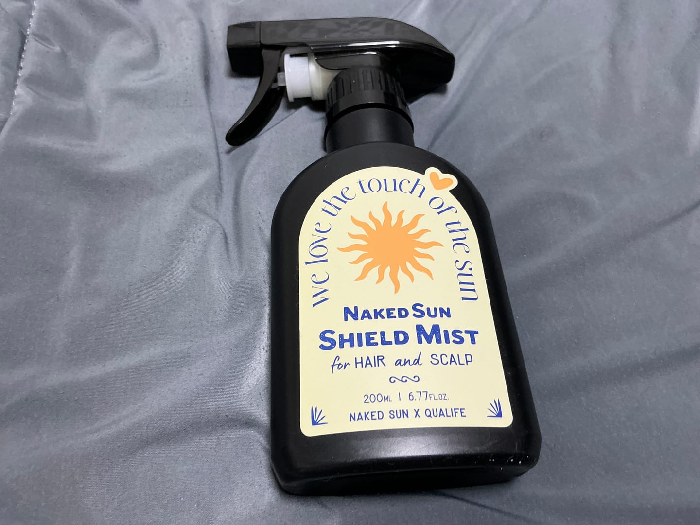 Customer photo review of Naked Sun Shield Mist for Hair and Scalp 200ml