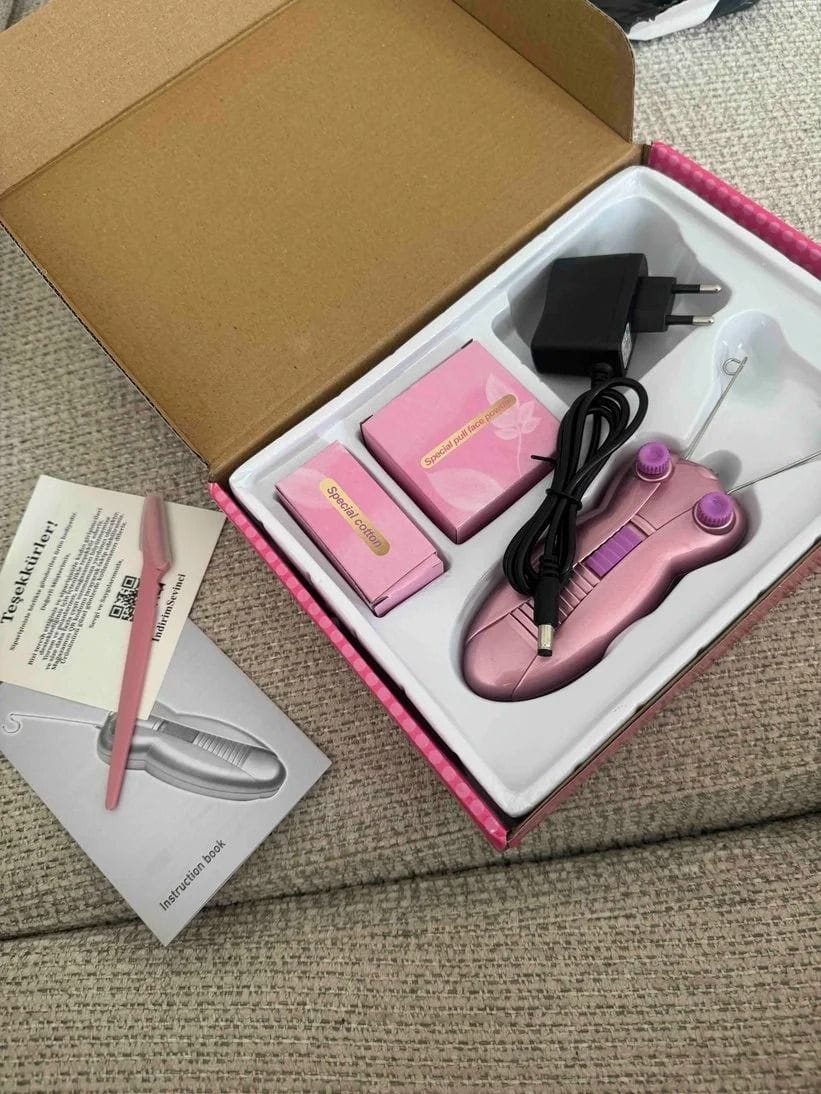 Customer photo review of İpeksi™ – Elektrikli İpli Yüz Tüy Alma Cihazı