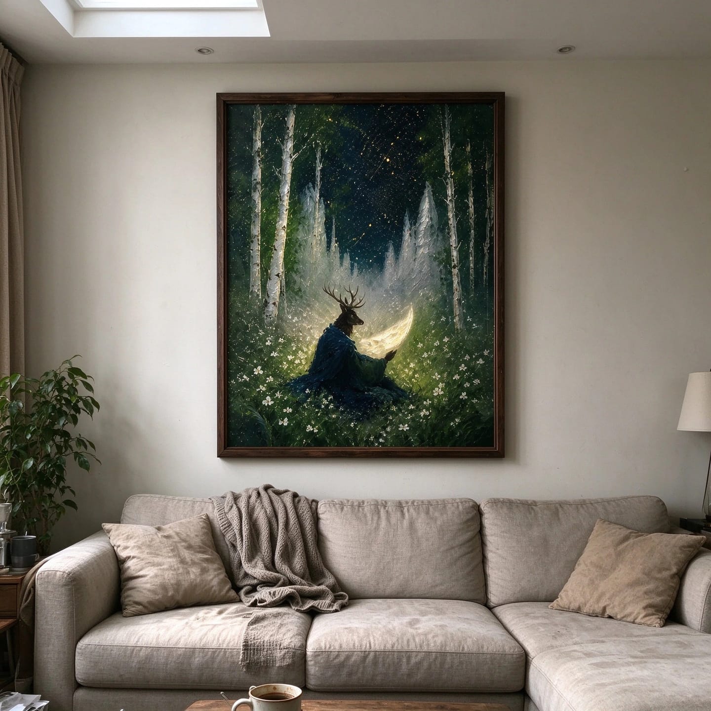 Customer photo review of Moonlit Stag Reader