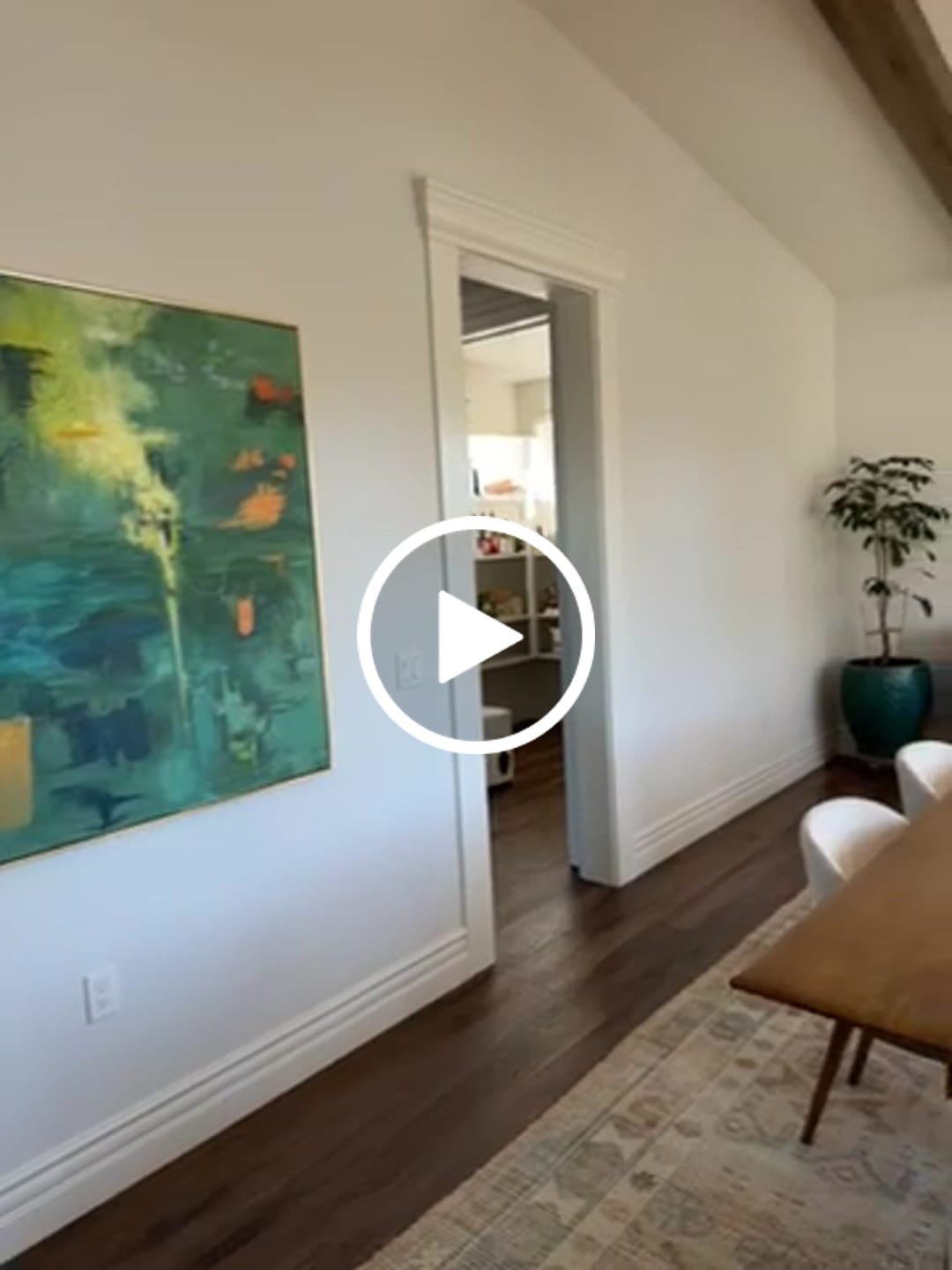 Customer video review of Colorful Painting #CA376