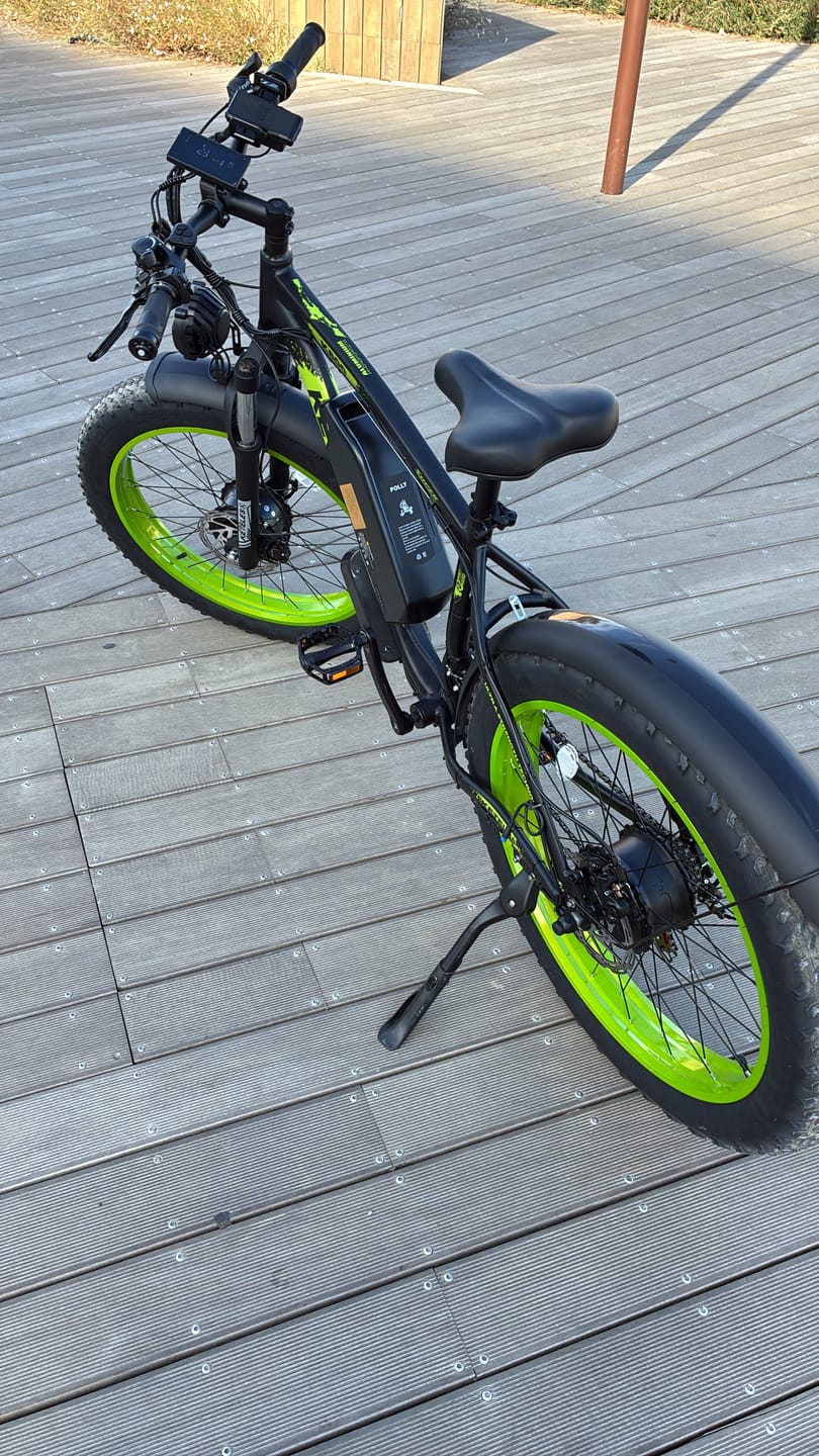 Customer photo review of KETELES K800 2000W Dual Motor Electric Mountain Bike