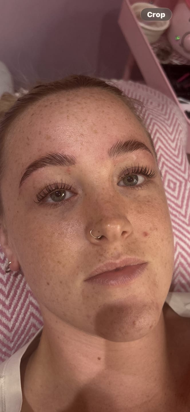 Opinión con foto de una clienta sobre Buff Lashes - Sistema coreano de lifting de pestañas - Paso 1 - 15 ml