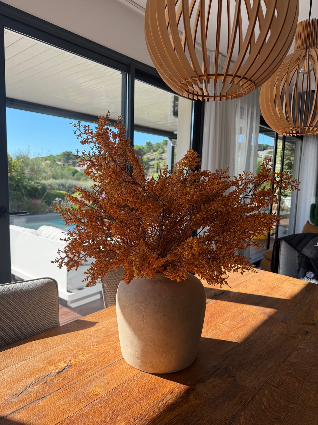 Customer photo review of Branches d'Automne - Orange