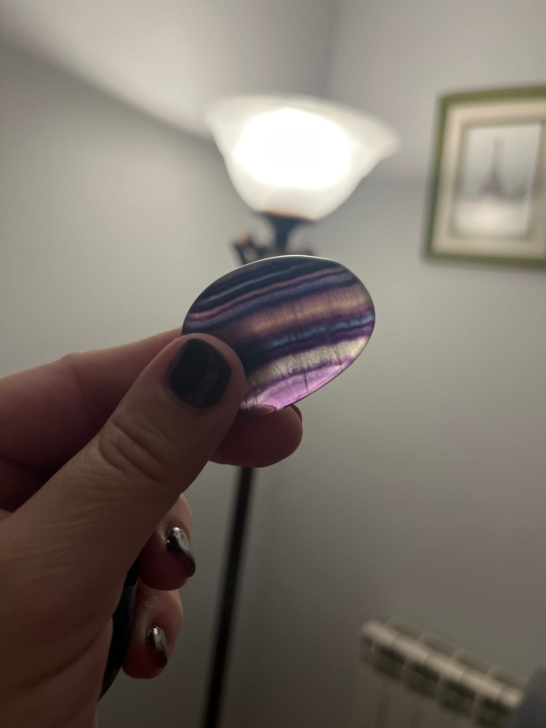 Customer photo review of Fluorita Rodado Plano | Cambios - Espiritualidad