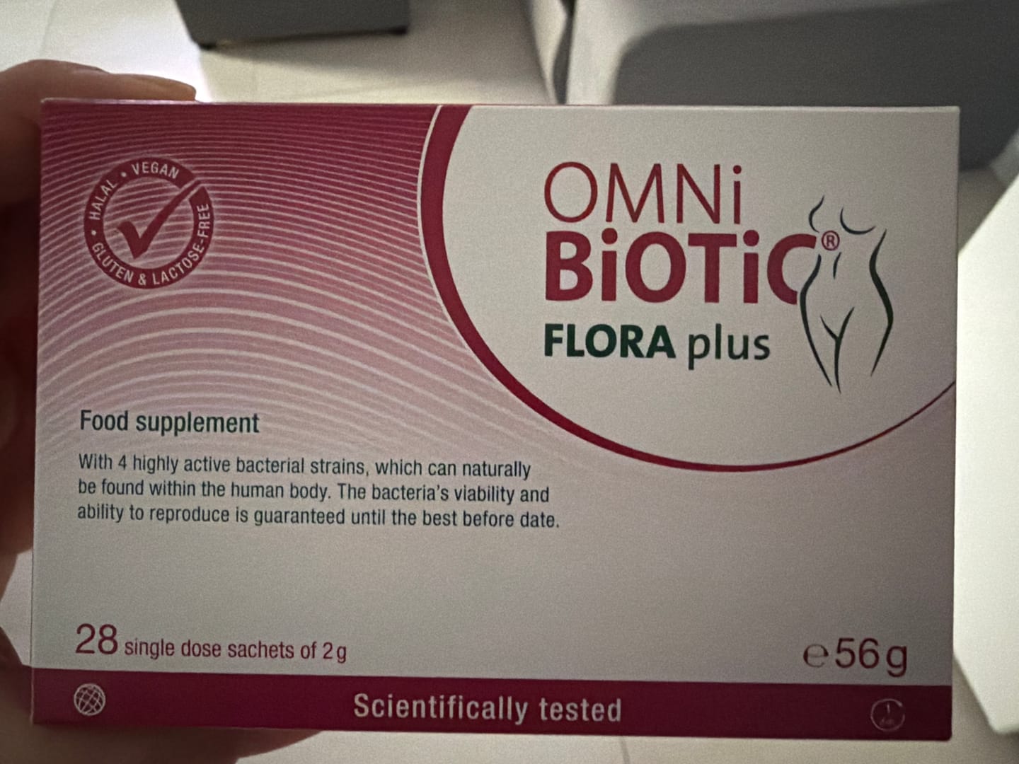 Customer photo review of OMNi-BiOTiC® FLORA plus INT