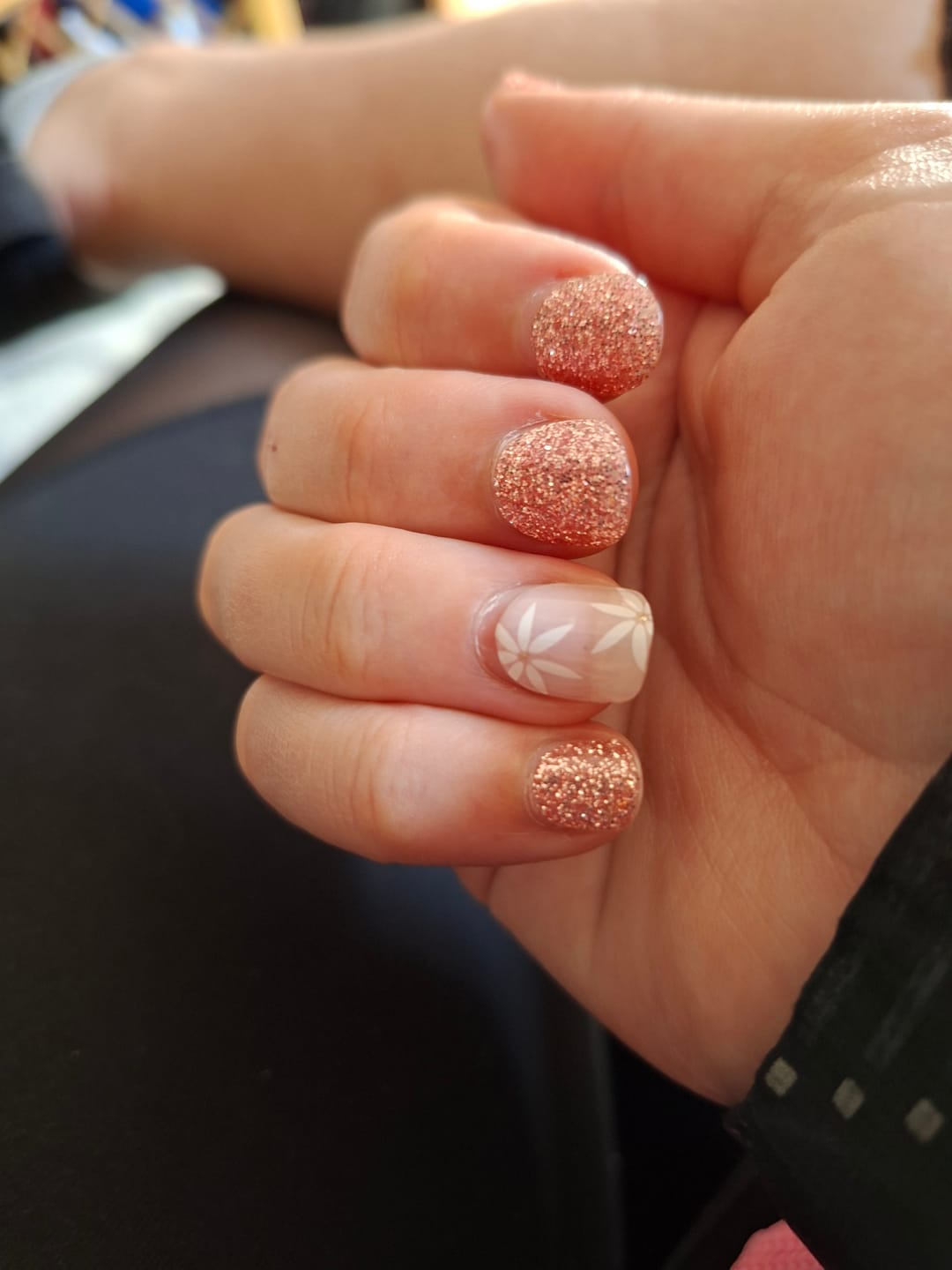 Customer photo review of Diamond Top Coat (6 In 1 + Extension Gel)