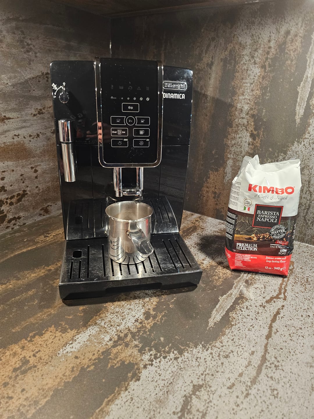 Customer photo review of Napoli Whole Bean Coffee - 12oz Bag