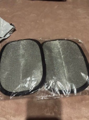 Customer photo review of Guante quitapelos electrostático