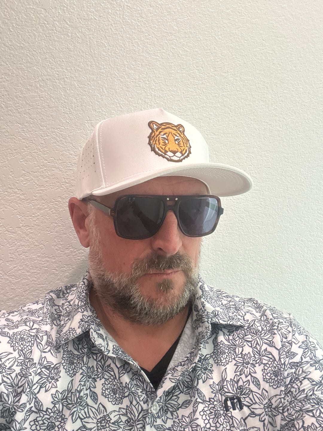 Customer photo review of Striped It Hat