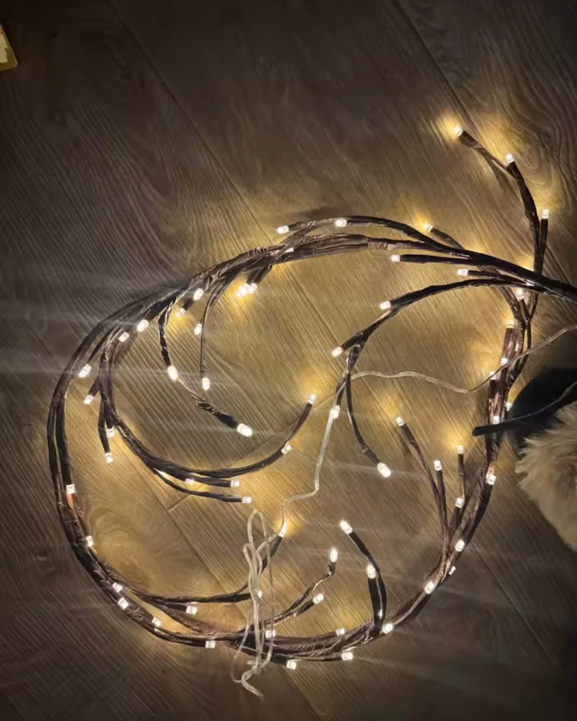 Customer photo review of Everglow™ Rama de Luz Navideña Acogedora