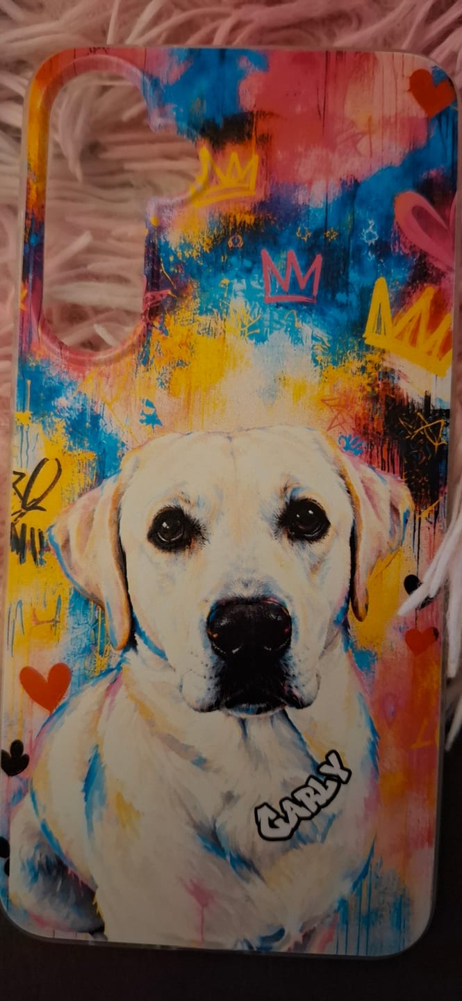 Customer photo review of Personalisierte Handyhülle - Graffiti