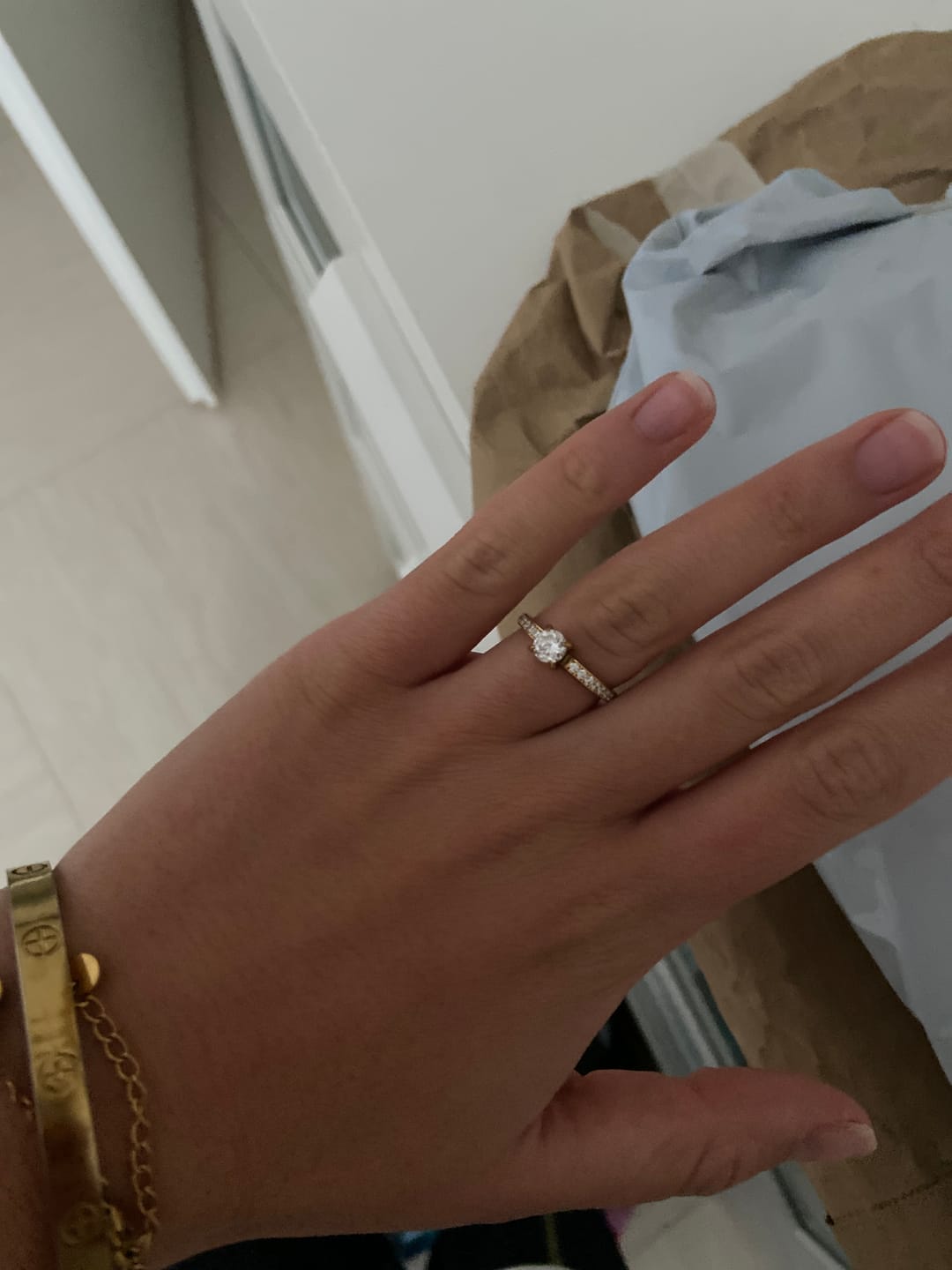 Customer photo review of Lumina Ring