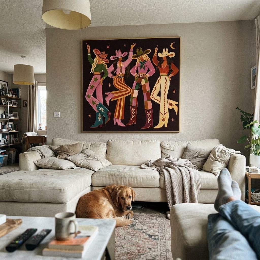 Customer photo review of POP Art | Midnight Cowgirl Quartet