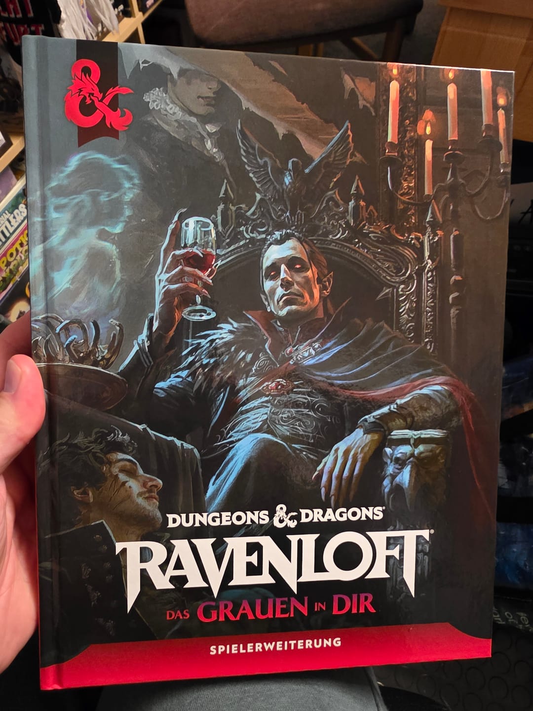 Customer photo review of D&D Ravenloft: Das Grauen in dir - DE