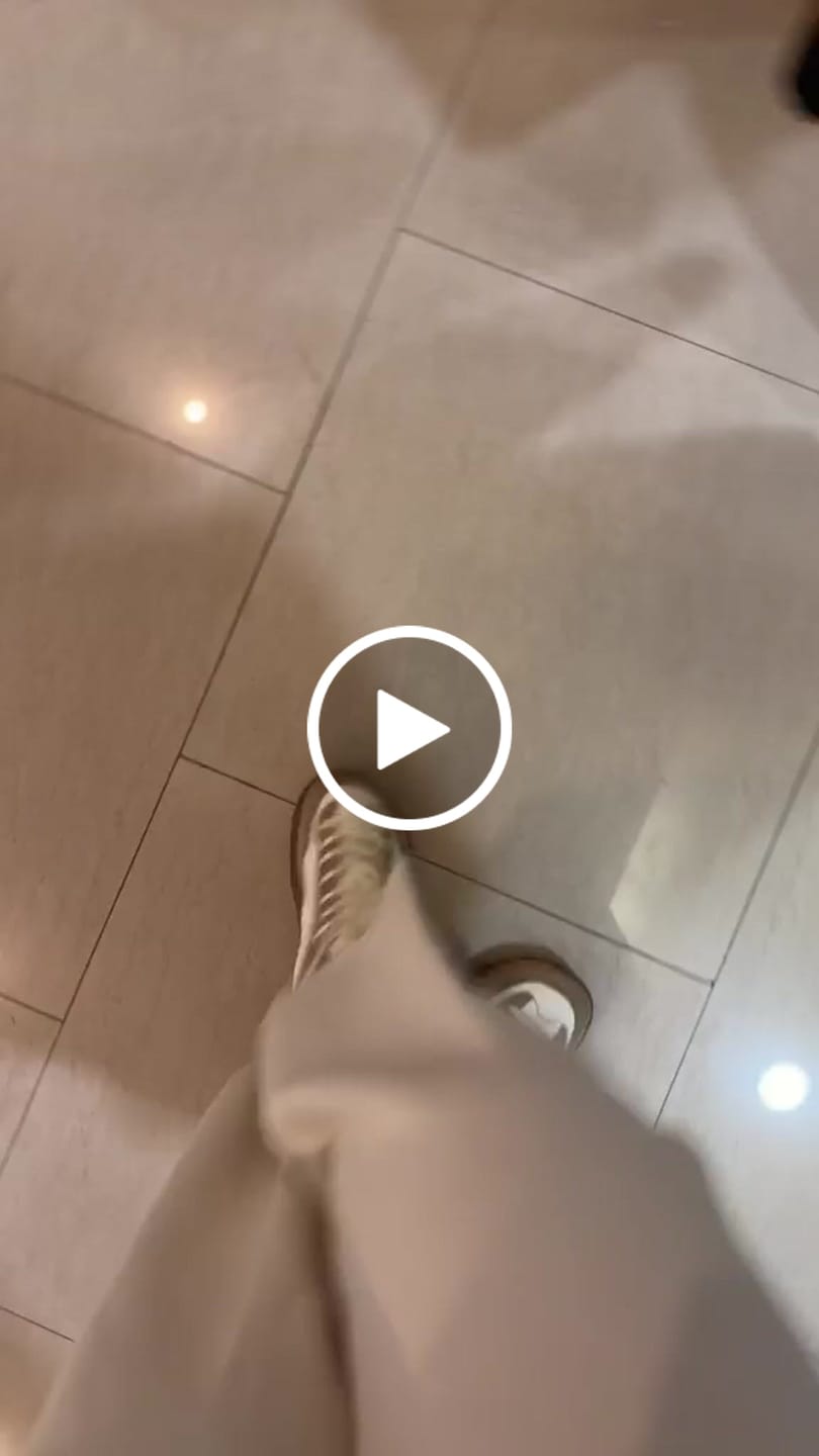Customer video review of Hollow - Wide Toe Sneakers
