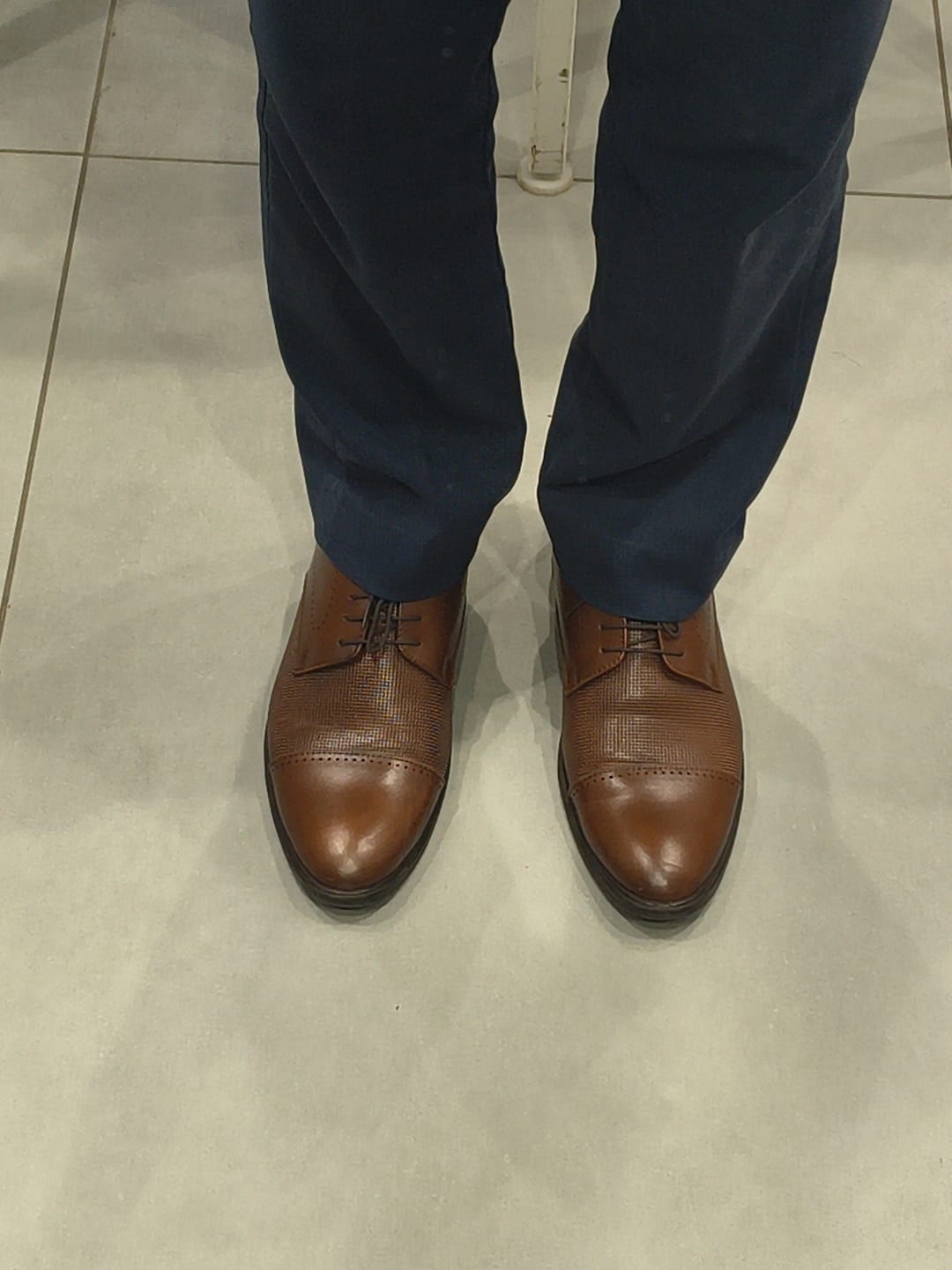 Customer photo review of Bacca Bucci WINDSOR Formal Shoes with Superior Comfort | All Day Wear Office Or Party Lace-up Shoes