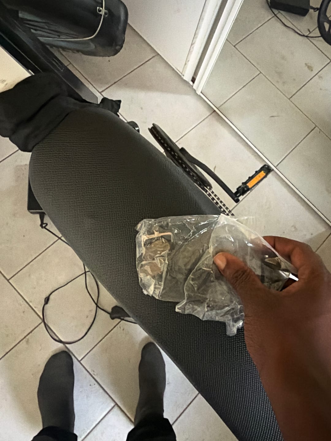 Customer photo review of DUOTTS Brake Pads & Hydraulic Brake