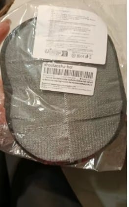 Customer photo review of Guante quitapelos electrostático