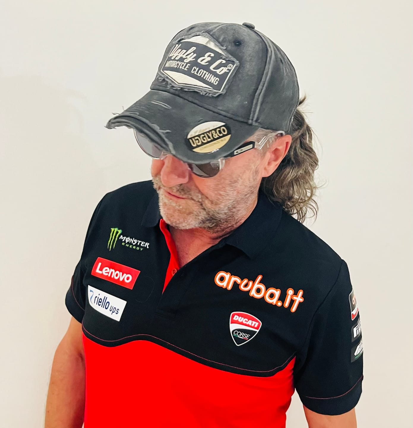 Customer photo review of Diamond Logo Black Baseball Cap