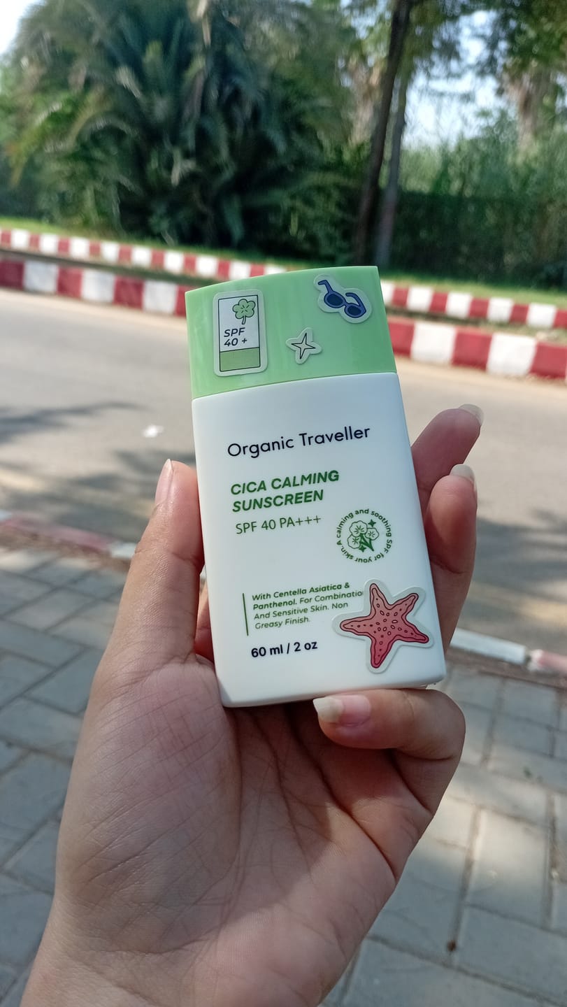 Customer photo review of Cica Calming Sunscreen