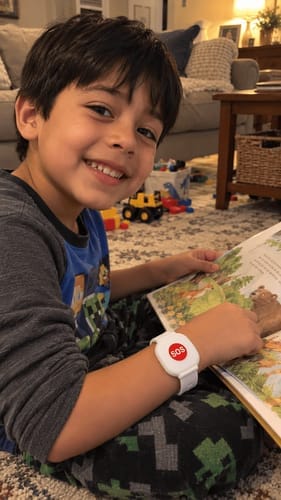 Customer photo review of SOS Alert Wristband