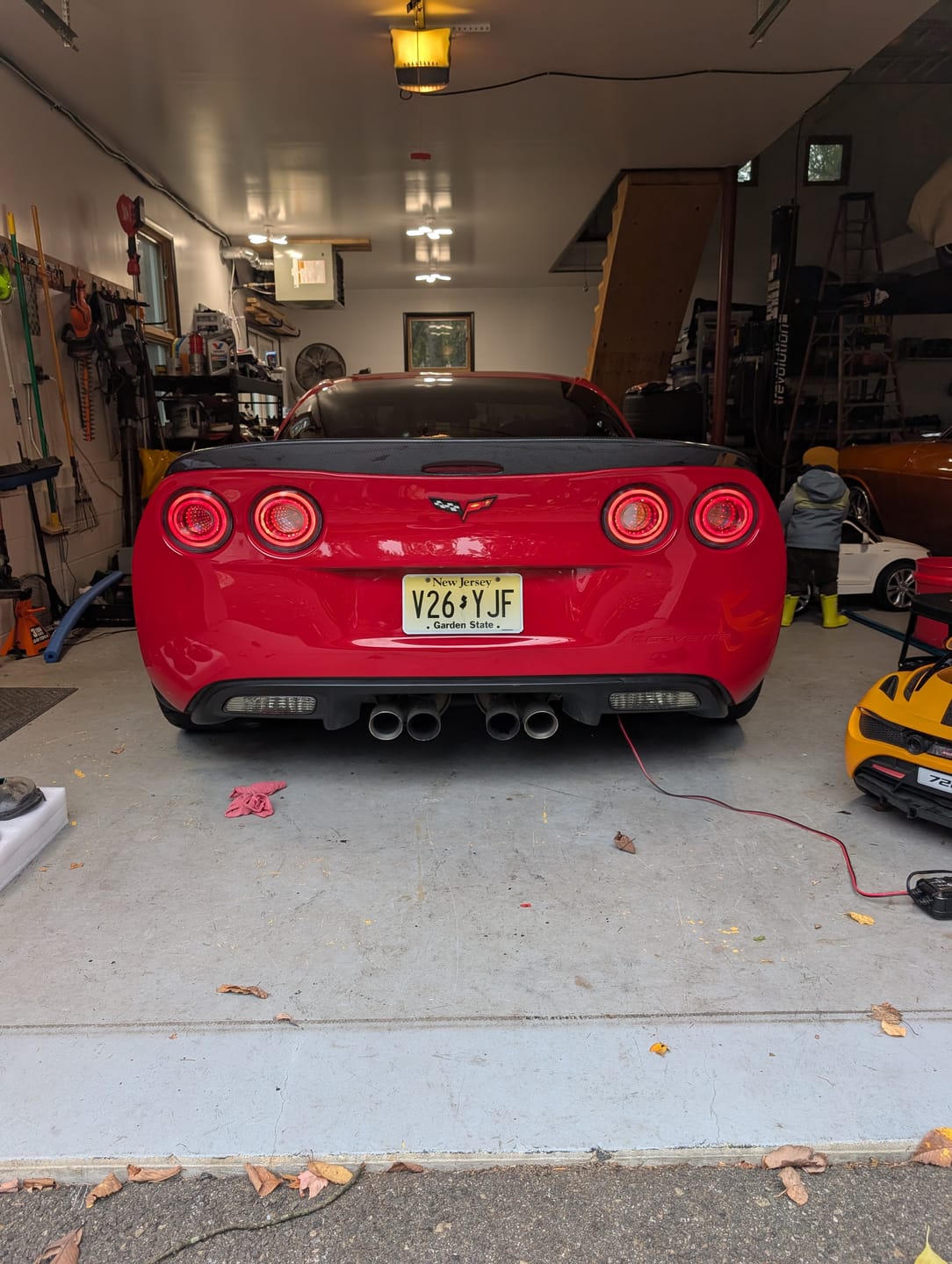 Customer photo review of 2005-13 Chevrolet Corvette C6 Infinity Style LED Tail Lights