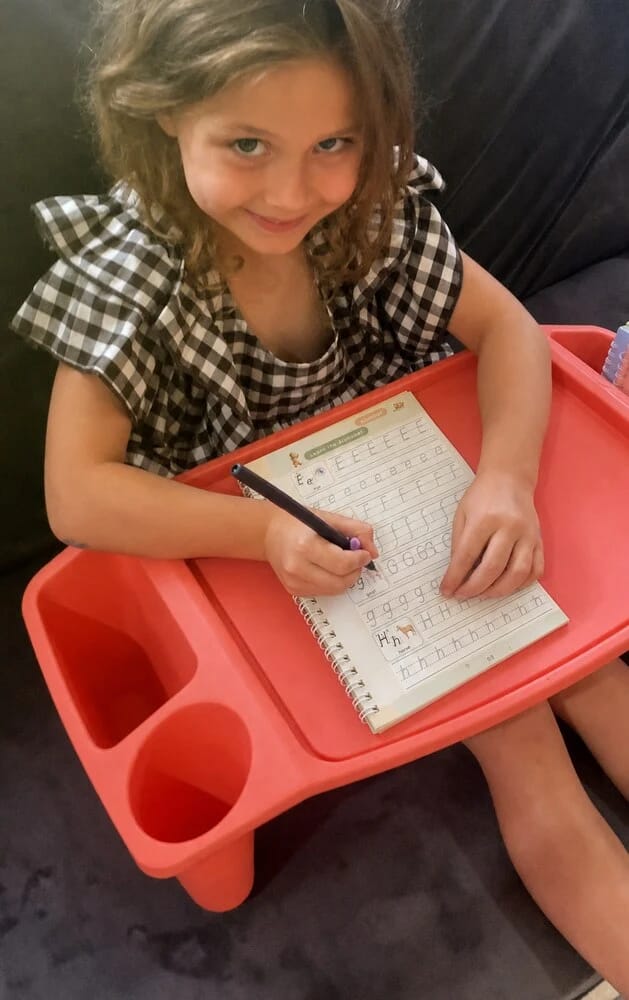 Customer photo review of Cuadernos Mágicos Luditrazo – Traza, Borra y Repite