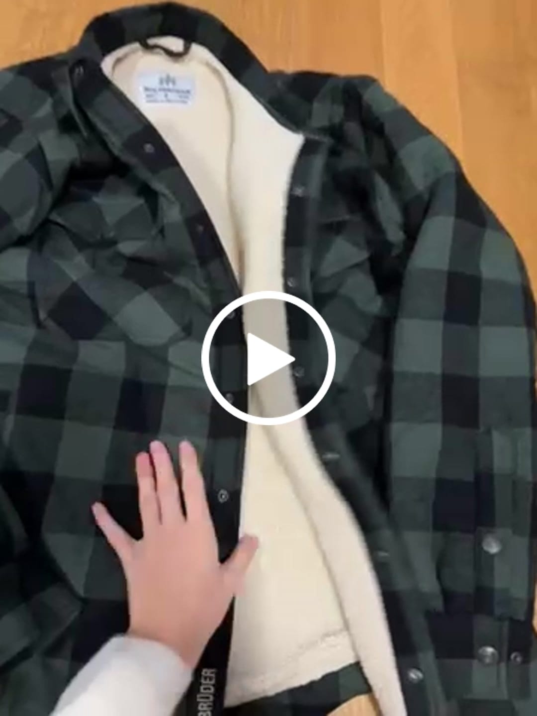 Customer video review of Holzbrüder® Flanelljacke – Outlander