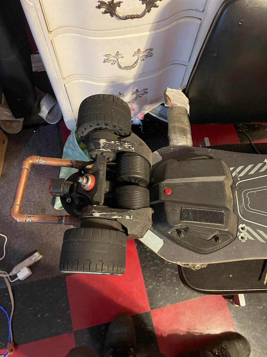 Customer photo review of MEEPO Voyager + Free Cyclone 105s or 107s Wheel Set