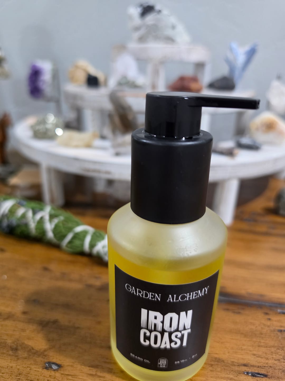 Customer photo review of IRON COAST BEARD & BODY OIL