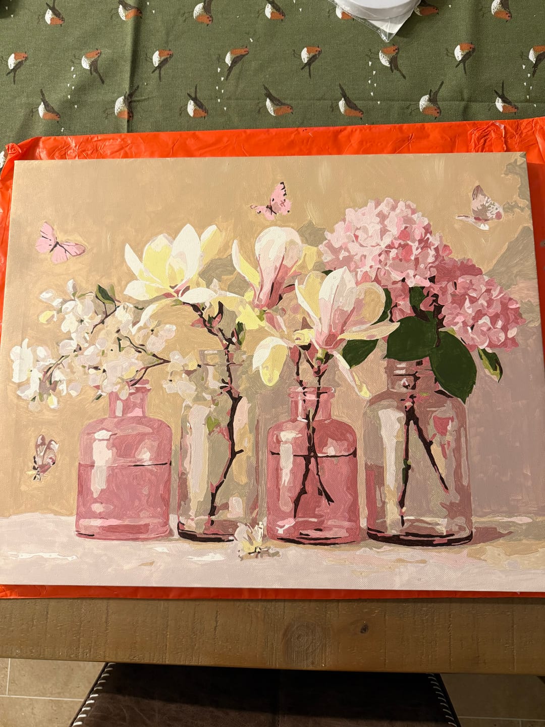 Customer photo review of Fragile | Paint by Number