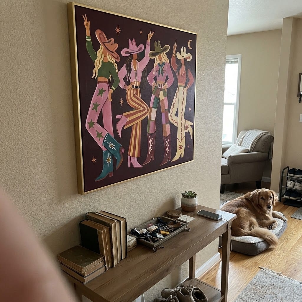Customer photo review of POP Art | Midnight Cowgirl Quartet