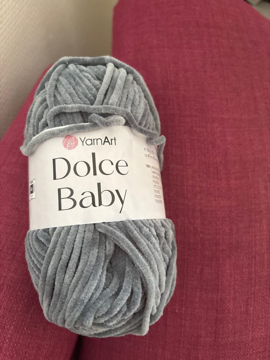 Customer photo review of YarnArt Dolce Baby
