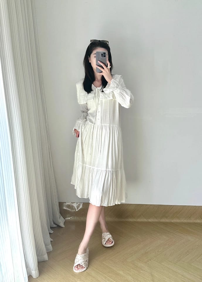 Customer photo review of Cloud Vine Jacquard Satin Women Indoor Slipper
