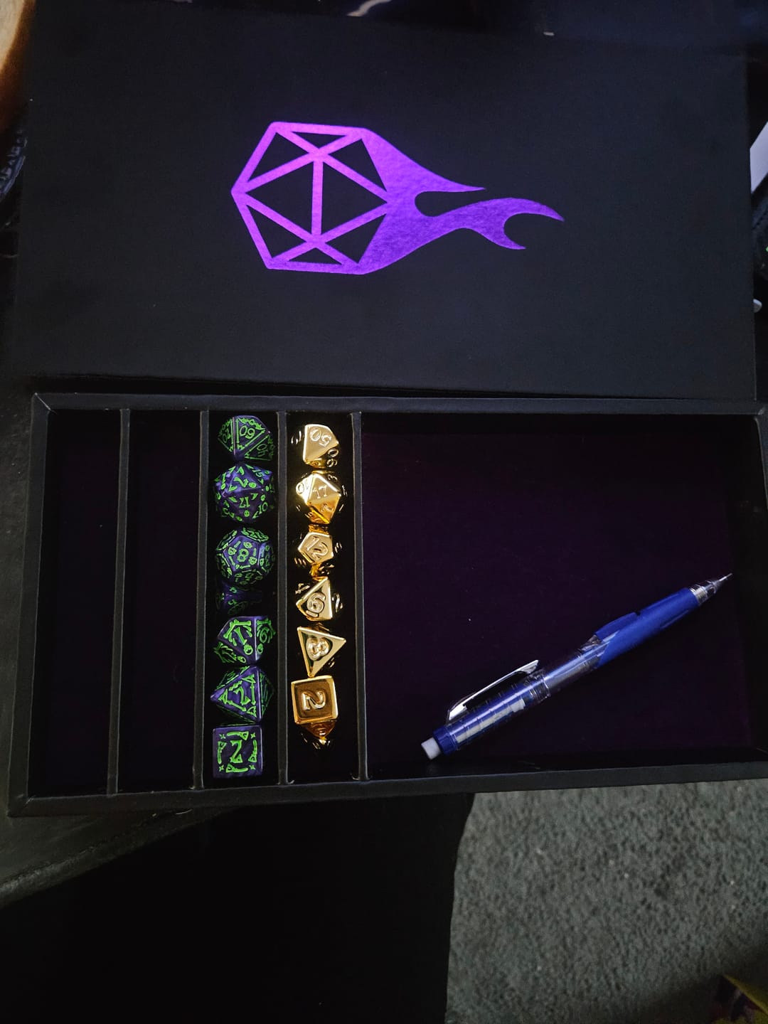 Customer photo review of Mystery Box: Regular Dice