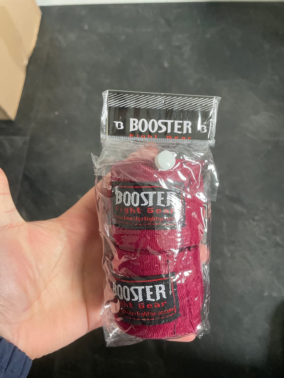 Customer photo review of Booster Bandages - Bordeaux Rood