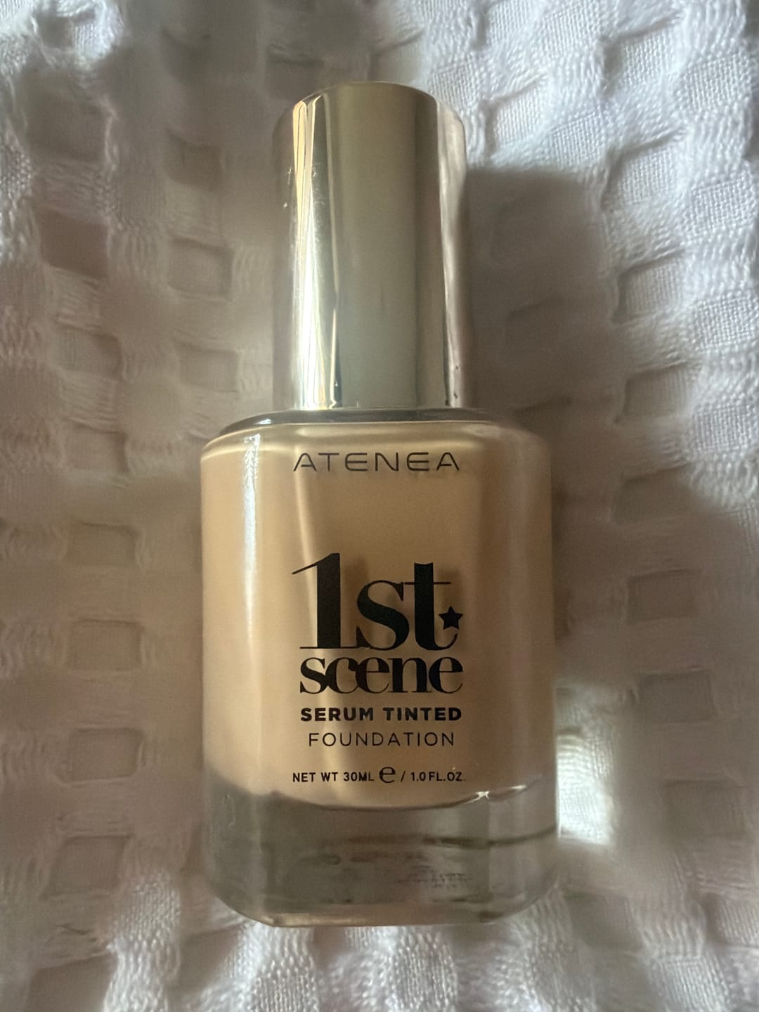 Customer photo review of TINTA DE MAQUILLAJE SERUM TINTED
