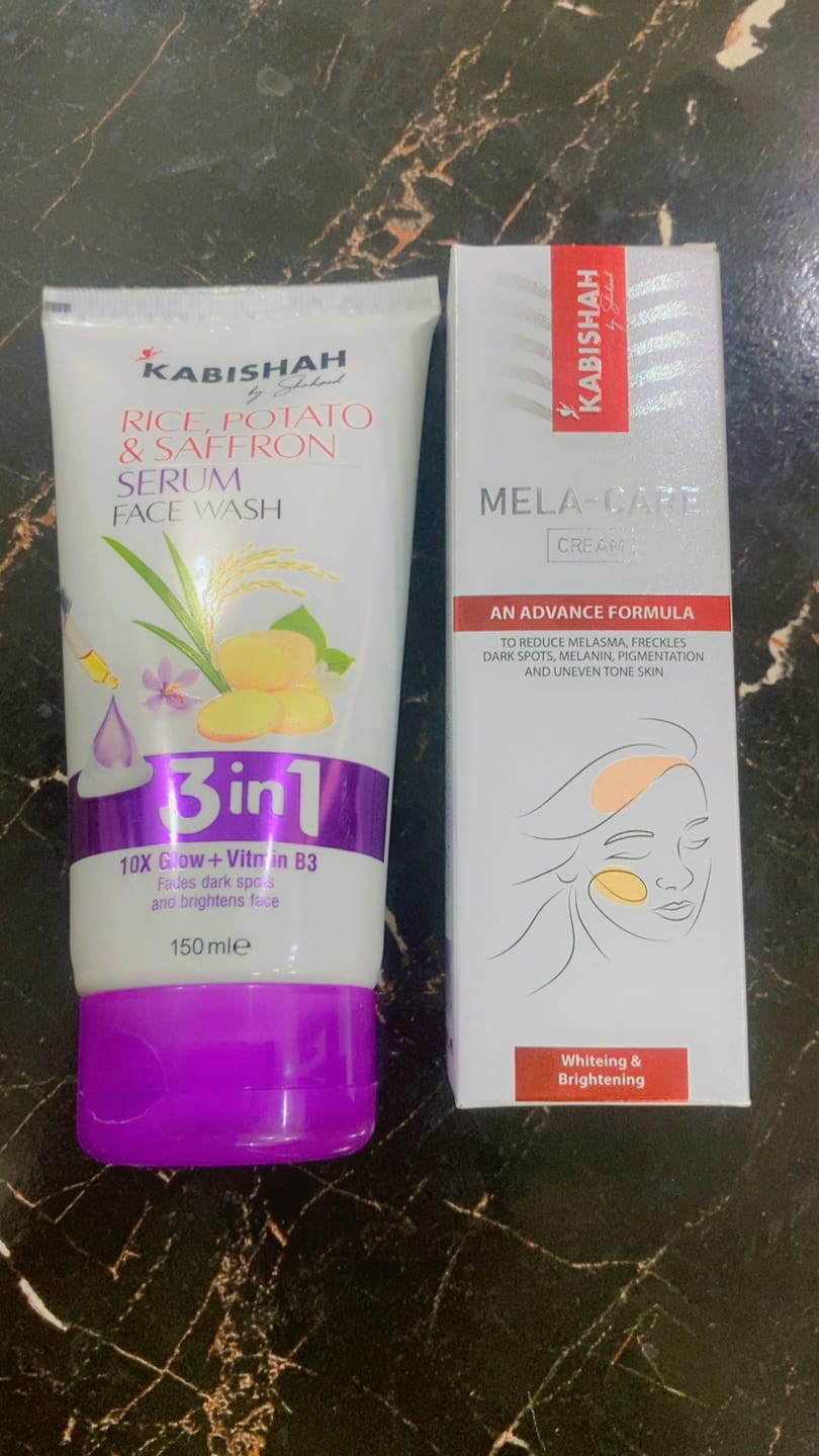 Customer photo review of Mela Care Advanced Brightening Cream