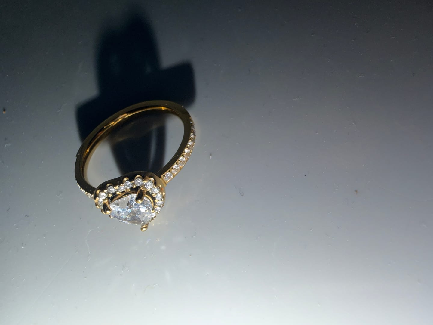 Customer photo review of Endless Heart Ring