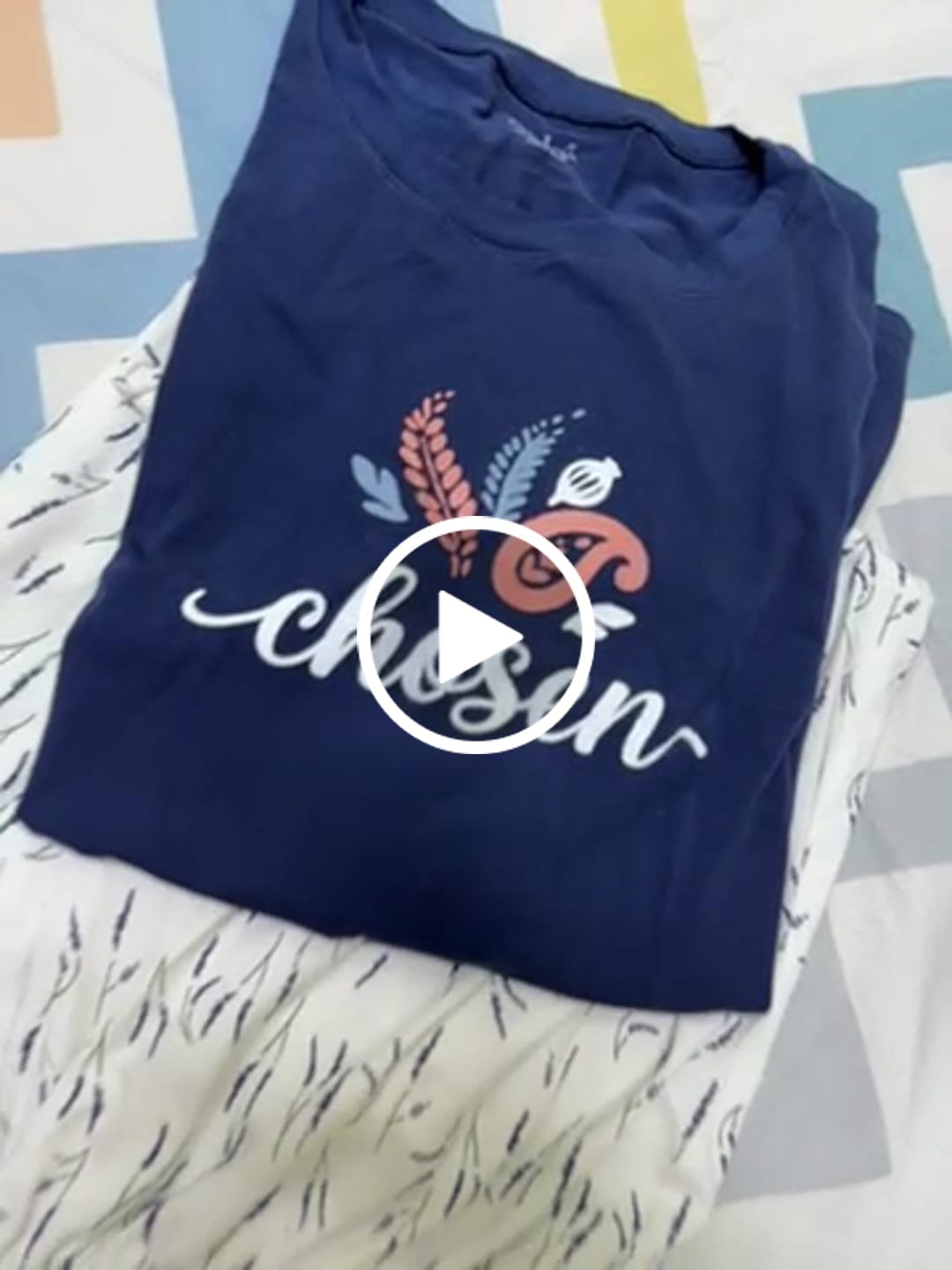 Customer video review of The Chosen pyjama Set