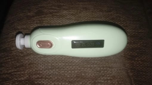 Customer photo review of Electric Baby Nail Trimmer