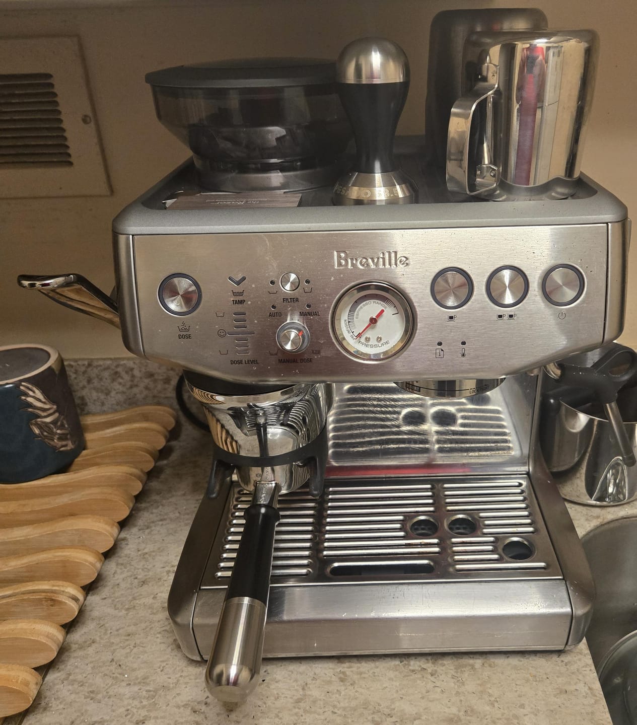 Customer photo review of Hybrid Breville 54/58mm Portafilter - Versatile and Easy to Use
