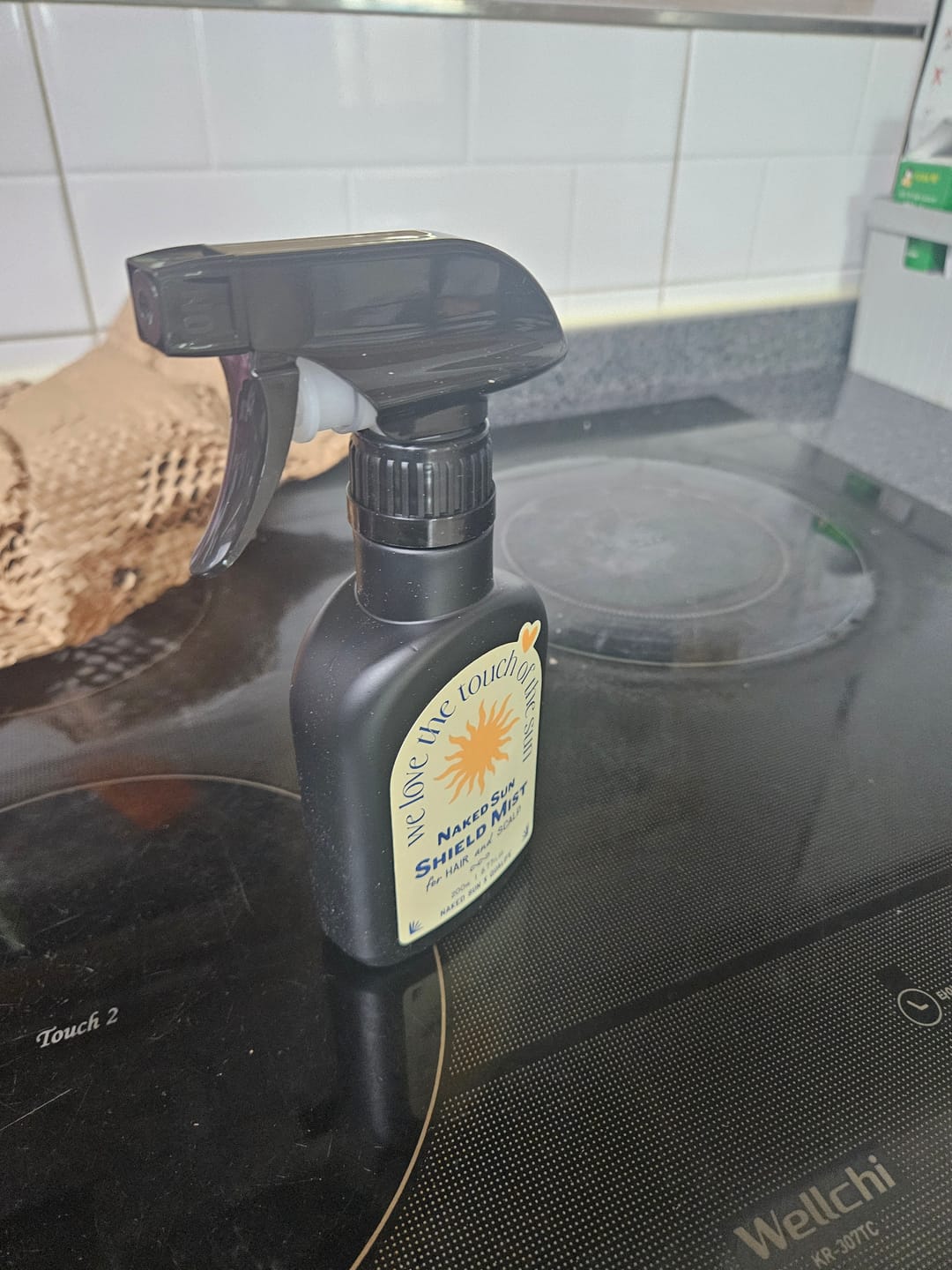 Customer photo review of Naked Sun Shield Mist for Hair and Scalp 200ml
