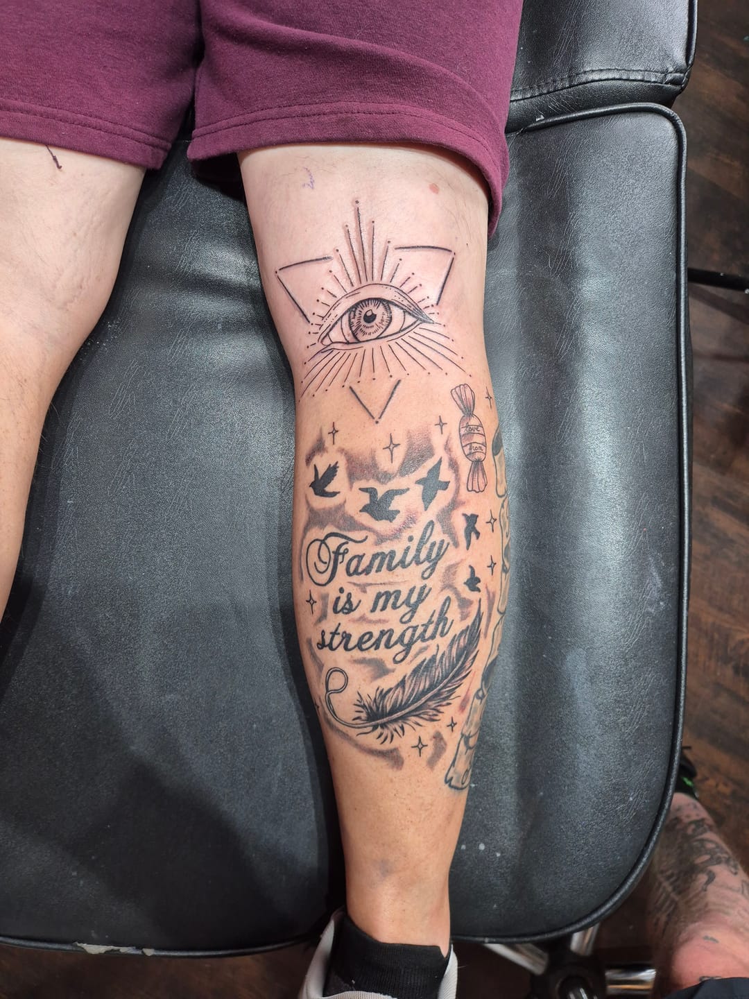 Customer photo review of TattooNumbx Numbing Cream