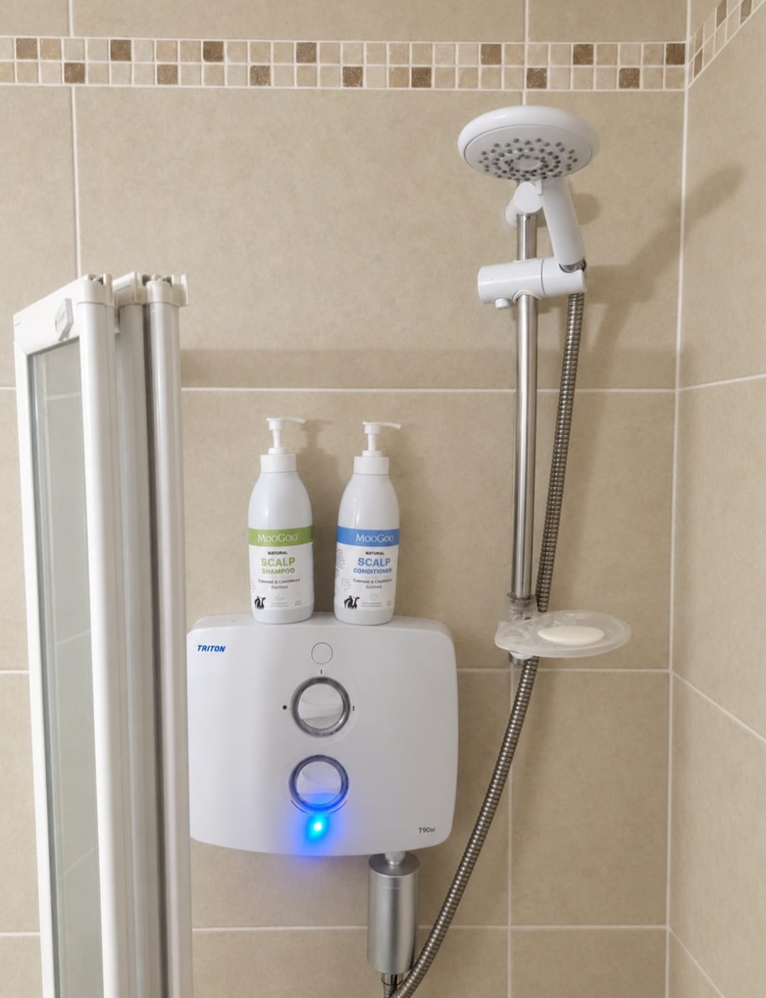 Customer photo review of The Gaia Shower Filter