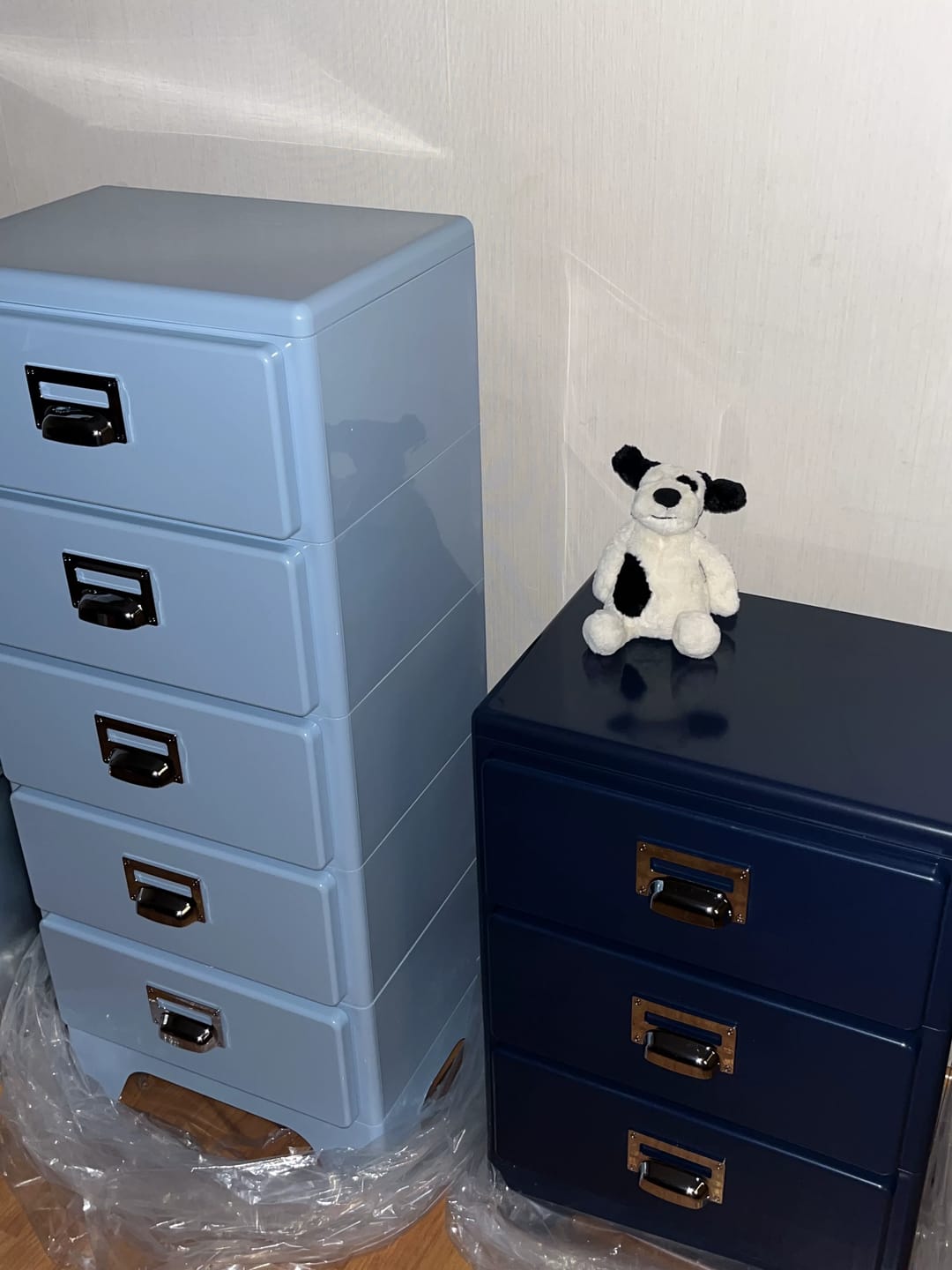 Customer photo review of KKUSO ABS 5-DRAWER CABINET - MILO POWDER BLUE