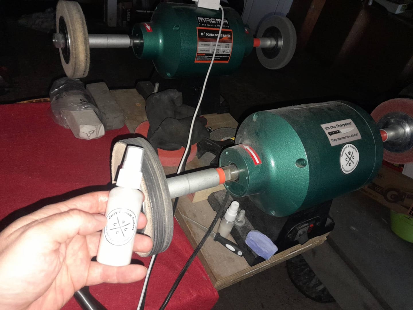 Customer photo review of CCC Premium Mono Diamond Emulsion