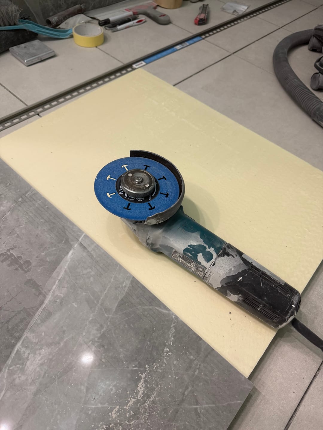 Customer photo review of Hammer Disc 125 mm Diamanttrennscheibe 1,2 mm