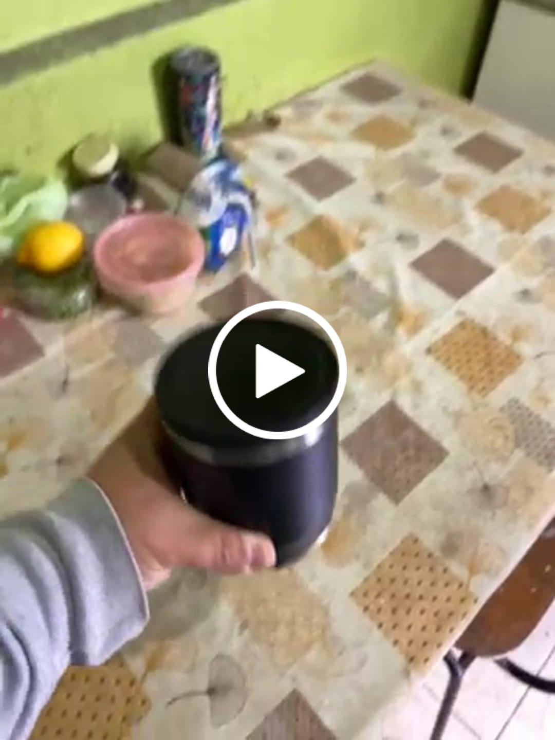 Customer video review of Termo de Comida Adventure Negro | 532 ml