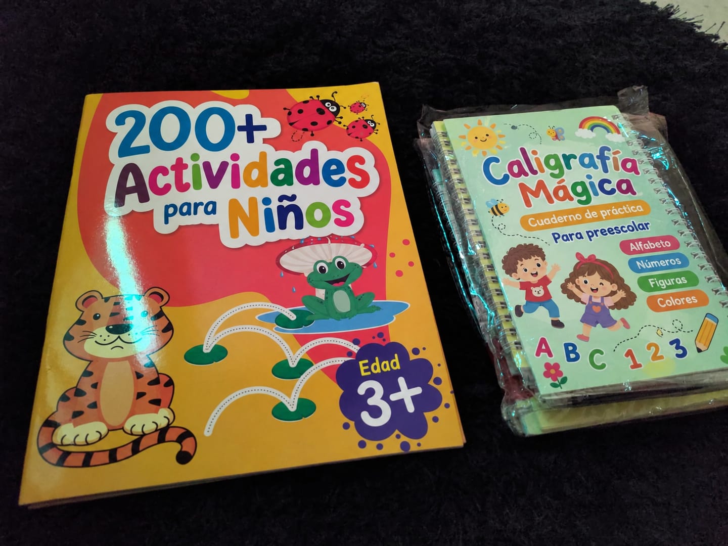 Customer photo review of Cuadernos Mágicos Luditrazo – Traza, Borra y Repite